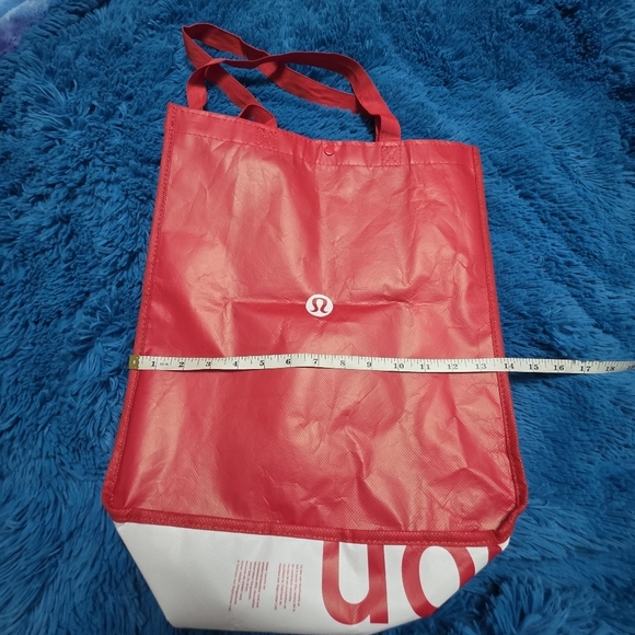 Reusable Tote Bag Set - Red, White, Black Lululemon And 1 Scout - Picture 2 of 9